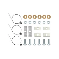 Trailer Tow Hitch Hardware Fastener Kit For 17-25 Chrysler Pacifica 20-25 Voyager 22-23 Grand Caravan 1-1/4" Towing Receiver Class 2
