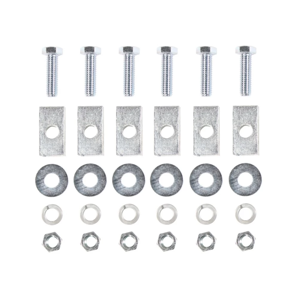 Trailer Tow Hitch Hardware Fastener Kit For 63-91 Chevy GMC C/K 63-74 Ford F-150 F-250 F-350 w/ Standard Bed & Bumper