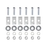 Trailer Tow Hitch Hardware Fastener Kit For 63-91 Chevy GMC C/K 63-74 Ford F-150 F-250 F-350 w/ Standard Bed & Bumper