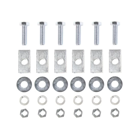 Trailer Tow Hitch Hardware Fastener Kit For 63-91 Chevy GMC C/K 63-74 Ford F-150 F-250 F-350 w/ Standard Bed & Bumper