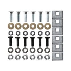 Trailer Tow Hitch Hardware Fastener Kit For 67-02 Dodge 63-91 GM Chevy C/K 74-88 Ramcharger 63-97 Ford w/ Deep Drop Bumper