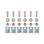 Trailer Tow Hitch Hardware Fastener Kit For 92-99 Chevy GMC Suburban C/K 1500 2500 92-00 Yukon 99-00 Yukon Denali Escalade 95-00 Tahoe 92-94 Blazer