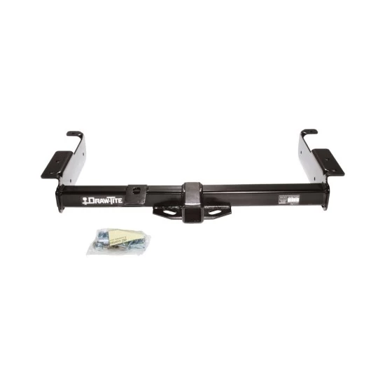 Trailer Hitch Tow Package w/ 7-Way RV Wiring For 00-02 Chevy Express GMC Savana Van w/ 2" Drop Mount 2" Ball Class 4 2" Receiver All Models 