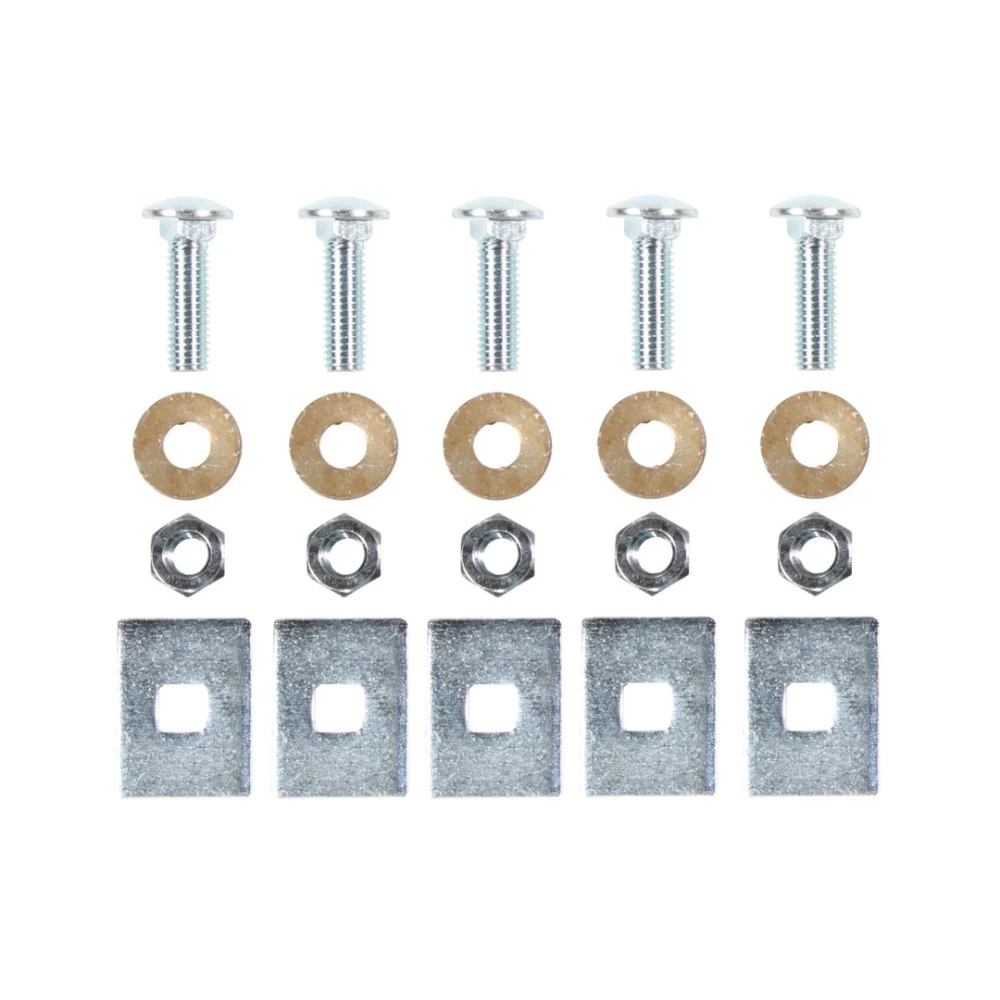 Trailer Tow Hitch Hardware Fastener Kit For 88-00 Chevy GMC C/K Pickup Roll Pan Bumper