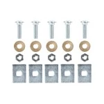 Trailer Tow Hitch Hardware Fastener Kit For 88-00 Chevy GMC C/K Pickup Roll Pan Bumper