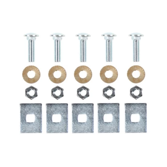 Trailer Tow Hitch Hardware Fastener Kit For 88-00 Chevy GMC C/K Pickup Roll Pan Bumper
