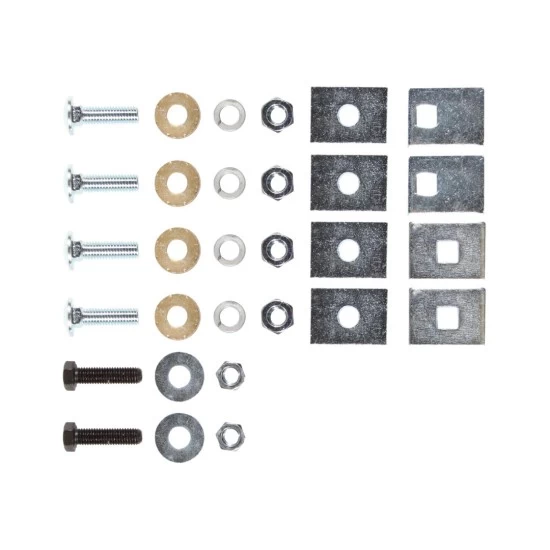 HWKIT3 Draw-Tite Hardware Kit Class 3 Trailer Hitch Trailer Tow Hitch Hardware Fastener Kit For 88-00 Chevy GMC C/K 1500 2500 3500 Standard or Step Bumper