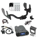 Trailer Hitch Tow Package Prodigy P3 Brake Control For 04-05 Ford F-150 06-06 Lincoln Mark LT w/ 7-Way RV Wiring 2" Drop Mount 2" Ball Class 4 2" Receiver Draw-Tite Tekonsha