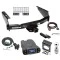 Class 5 10K Trailer Hitch Tow Package Prodigy P3 Brake Control For 99-04 Ford F-250 F-350 Super Duty Standard Bed & Bumper w/ 7-Way RV Wiring 2" Drop Mount 2" Ball Class 4 2" Receiver Draw-Tite Tekonsha