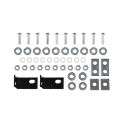 Trailer Tow Hitch Hardware Fastener Kit For 96-27 Chevy Express GMC Savana Van Except Cutaway Models Class 5 2" Receiver