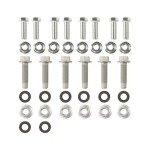 Trailer Tow Hitch Hardware Fastener Kit Fits 63-25 Chevy GMC Ford Dodge Ram w/ 34" or Cab & Chassis Frames