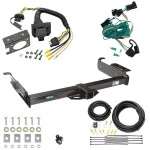 Custom Fit Trailer Hitch Wiring Harness (Plug & Play) Trailer Connector Adapter Brake Control Wiring Kit Circuit Breaker Installation Hardware Installation Instructions 44028 85343 20506 7012a 118335 Reese Trailer Hitch 7-Way RV Wiring 96-99 Chevy Ex Trailer Hitch w/ 7-Way RV Wiring For 96-99 Chevy Express GMC Savana Van Class 3 2" Receiver All Models Reese