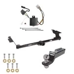 Tow Package For 05-10 Honda Odyssey All Models Trailer Hitch w/ Wiring 2" Drop Mount 2" Ball 2" Receiver Reese