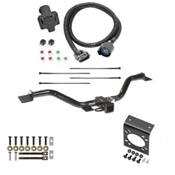 Trailer Hitch w/ 7-Way RV Wiring For 13-17 GMC Acadia Limited Buick Enclave Chevy Traverse Class 3 2" Receiver Reese
