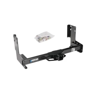 Reese Trailer Tow Hitch For 07-13 Mercedes-Benz Freightliner 07-09 Dodge Sprinter 2500 3500 w/o Factory Step Bumper Complete Package w/ Wiring and 1-7/8" Ball