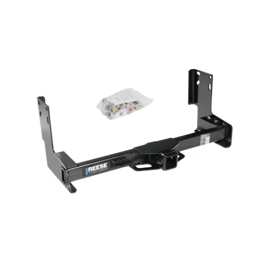 Reese Trailer Tow Hitch For 07-13 Mercedes-Benz Freightliner 07-09 Dodge Sprinter 2500 3500 w/o Factory Step Bumper Complete Package w/ Wiring and 1-7/8" Ball