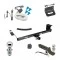 Ultimate Tow Package For 13-14 Volkswagen Routan All Models Trailer Hitch w/ Wiring 2" Drop Mount Dual 2" and 1-7/8" Ball Lock Bracket Cover 2" Receiver Reese