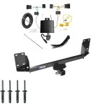 Trailer Hitch w/ Wiring For 15-18 BMW X5 All Models Class 4 2" Tow Receiver Reese Tekonsha