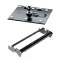Draw-Tite Gooseneck Trailer Hitch for 15-20 Ford F150 F-150 Fold Down Plate w/ Custom Brackets Under Bed Rails 2-5/16" Ball