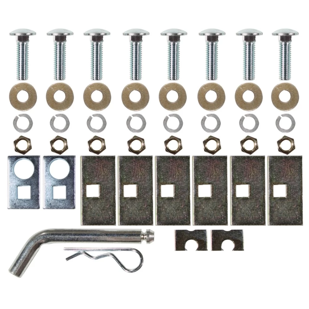 Trailer Tow Hitch Hardware Fastener Kit For 80-97 Ford F-150 F-250 F-350 80-83 F-100 1997 Heavy Duty 2-1/2" Towing Receiver Class V