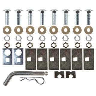 Trailer Tow Hitch Hardware Fastener Kit For 80-97 Ford F-150 F-250 F-350 80-83 F-100 1997 Heavy Duty 2-1/2" Towing Receiver Class V