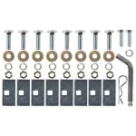 Trailer Tow Hitch Hardware Fastener Kit For 88-00 CHEVY GMC C/K 2500 3500 2-1/2" Receiver Class V