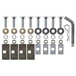Trailer Tow Hitch Hardware Fastener Kit For 96-27 Chevy Express GMC Savana Van Except Cutaway Models 2-1/2" Receiver