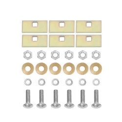 Trailer Tow Hitch Hardware Fastener Kit For 99-02 Dodge Ram 2500 3500 2-1/2" Receiver Class V