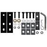 Trailer Tow Hitch Hardware Fastener Kit For 01-10 Chevy Silverado GMC Sierra 2500 3500 HD 2007 Classic, 6-1/2 & 8 Foot Bed Class V