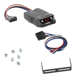 Trailer Brake Control for 07-13 GMC Sierra 1500 2500 3500 w/ Hardwire Wiring Draw-Tite Activator Electric Trailer Brakes Module Box Controller 1-4 Axle