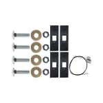 Front Mount Trailer Tow Hitch Hardware Fastener Kit For Draw-Tite Front Mount Trailer Hitch For 91-07 Ford Econoline Van All Models