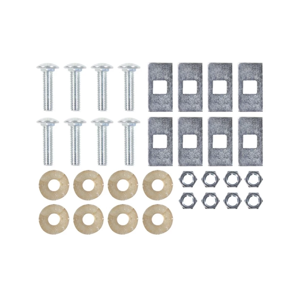 Front Mount Trailer Tow Hitch Hardware Fastener Kit For 94-04 Chevy S10 GMC Sonoma Blazer Jimmy Bravada