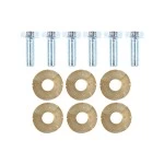 Front Mount Trailer Tow Hitch Hardware Fastener Kit For 93-98 Jeep Grand Cherokee ZJ Grand Wagoneer