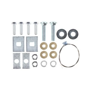 Front Mount Trailer Tow Hitch Hardware Fastener Kit For 84-01 Jeep Cherokee 84-90 Wagoneer Comanche
