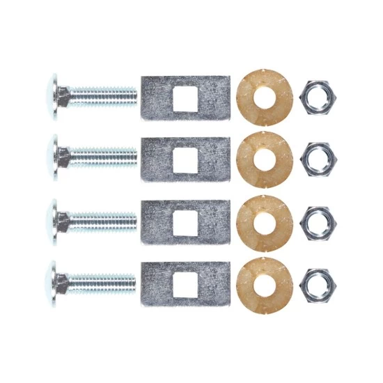 Front Mount Trailer Tow Hitch Hardware Fastener Kit For 92-97 Ford F-250 F-350 Styleside 2 Wheel Drive