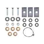Front Mount Trailer Tow Hitch Hardware Fastener Kit For Draw-Tite Front Mount Trailer Hitch For 07-13 Chevy Silverado GMC Sierra 1500 07-13 Avalanche 07-14 Tahoe Yukon