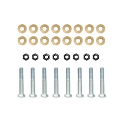 Front Mount Trailer Tow Hitch Hardware Fastener Kit For Draw-Tite Front Mount Trailer Hitch For 10-19 Dodge Ram 2500 3500 4500 550