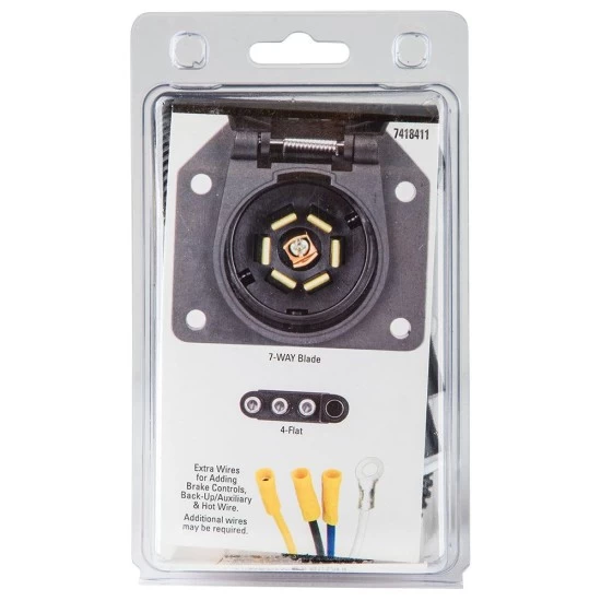 Economy I-Stop Brake Brake Control w/ 7-Way Wiring For 03-27 Chevy Express GMC Savana 1500 2500 3500 3 Axles