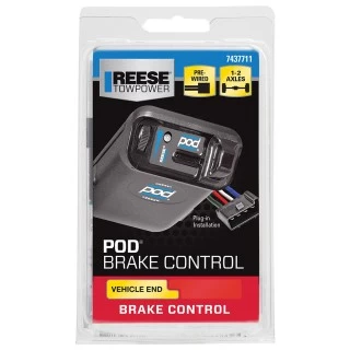 Economy POD Brake Control w/ 7-Way Wiring For 03-27 Chevy Express GMC Savana 1500 2500 3500 2 Axles