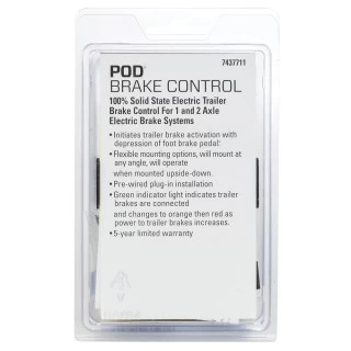 Economy POD Brake Control w/ 7-Way Wiring For 03-27 Chevy Express GMC Savana 1500 2500 3500 2 Axles
