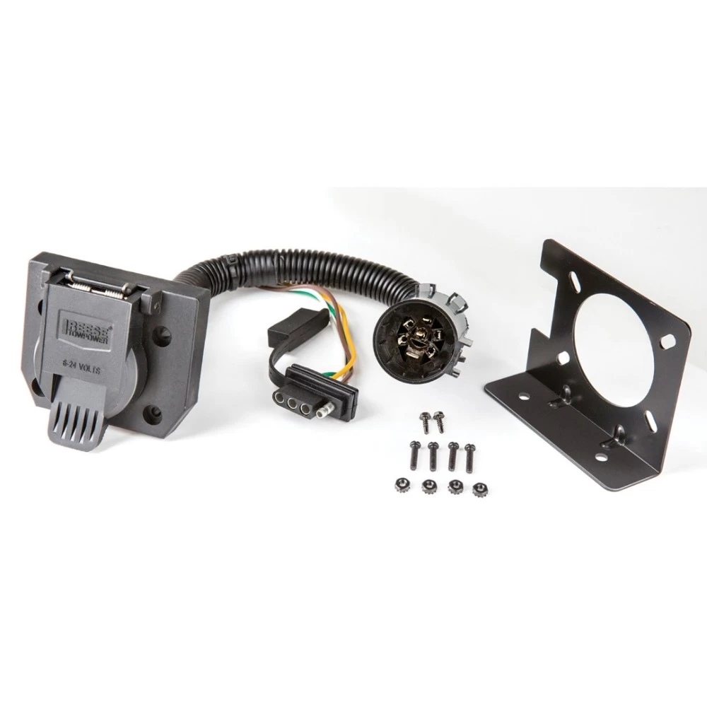Trailer Hitch Tow Package Prodigy P3 Brake Control For 99-13 Chevy Silverado GMC Sierra 1500 HD 99-04 2500 LD (07-07 Classic) Standard or Step Bumper w/ 7-Way RV Wiring 2" Drop Mount 2" Ball Class 4 2" Receiver Draw-Tite Tekonsha