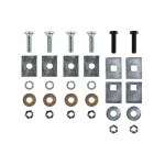 Trailer Tow Hitch Hardware Fastener Kit For 88-00 Chevy GMC C/K Pickup Standard or Step Bumper 2" Receiver Class 3