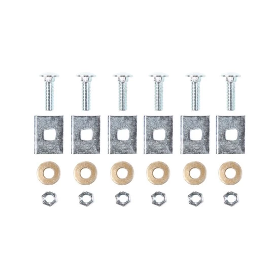 Trailer Tow Hitch Hardware Fastener Kit For 97-03 Ford F-150 2004 Heritage 97-99 F-250 Light Duty 2" Receiver