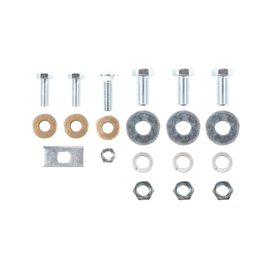 Trailer Tow Hitch Hardware Fastener Kit For 98-01 Honda Passport Isuzu Rodeo w/ Door Mounted Spare