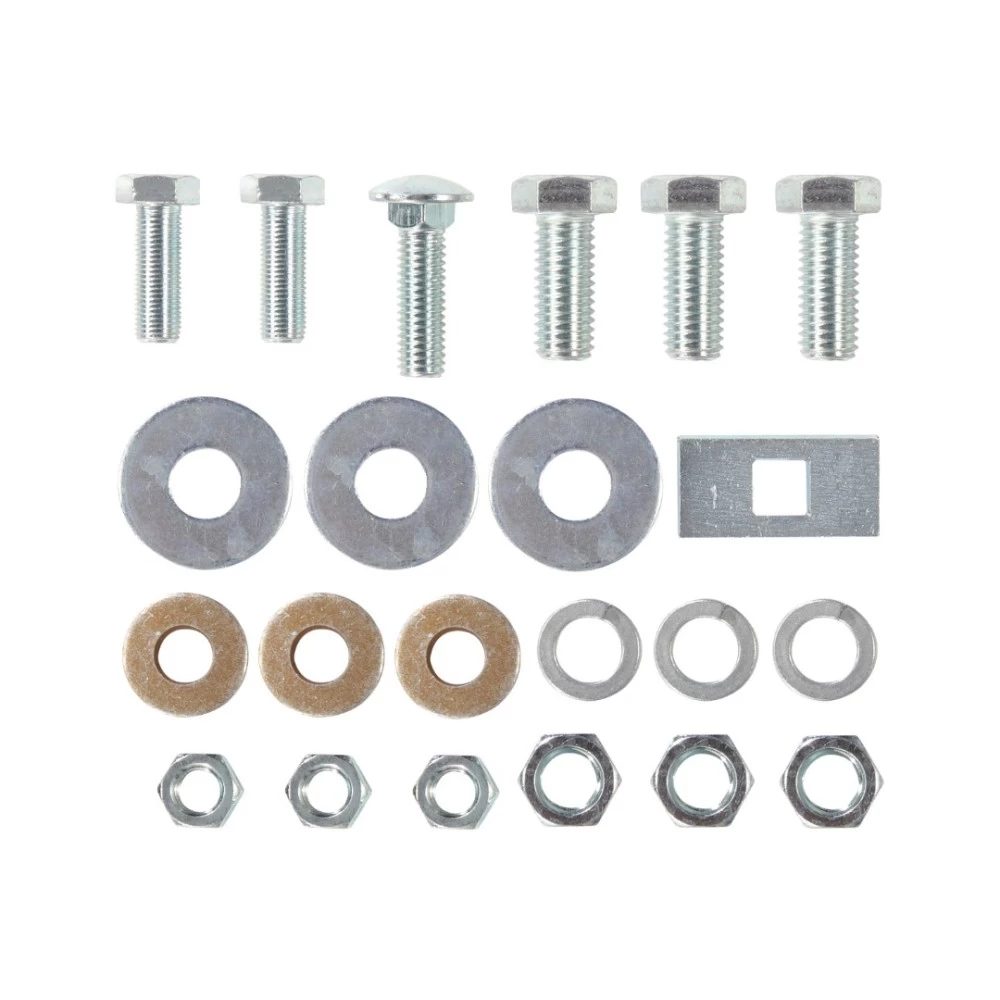 Trailer Tow Hitch Hardware Fastener Kit For 98-04 Honda Passport Axiom Rodeo w/Under Vehicle Spare