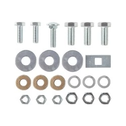 Trailer Tow Hitch Hardware Fastener Kit For 98-04 Honda Passport Axiom Rodeo w/Under Vehicle Spare