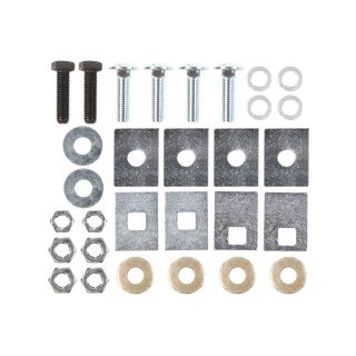 Trailer Tow Hitch Hardware Fastener Kit For 88-00 Chevy GMC C/K Pickup Standard or Step Bumper 2" Towing Receiver Class 3