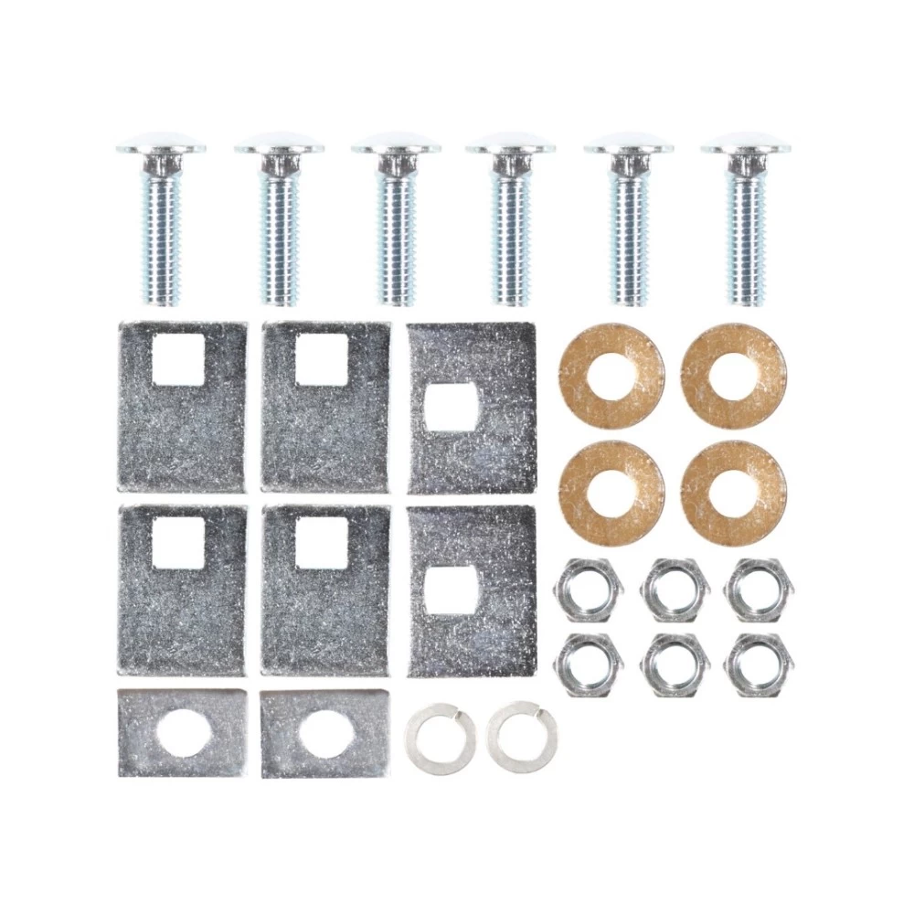 Trailer Tow Hitch Hardware Fastener Kit For 94-02 Dodge Ram 2500 3500 94-01 1500 2" Towing Receiver Class 3