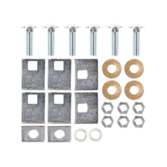 Trailer Tow Hitch Hardware Fastener Kit For 94-02 Dodge Ram 2500 3500 94-01 1500 2" Towing Receiver Class 3