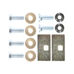 Trailer Tow Hitch Hardware Fastener Kit For 01-06 Toyota Tundra 2000 Except OEM Towable Bumper 2" Towing Receiver Class 3
